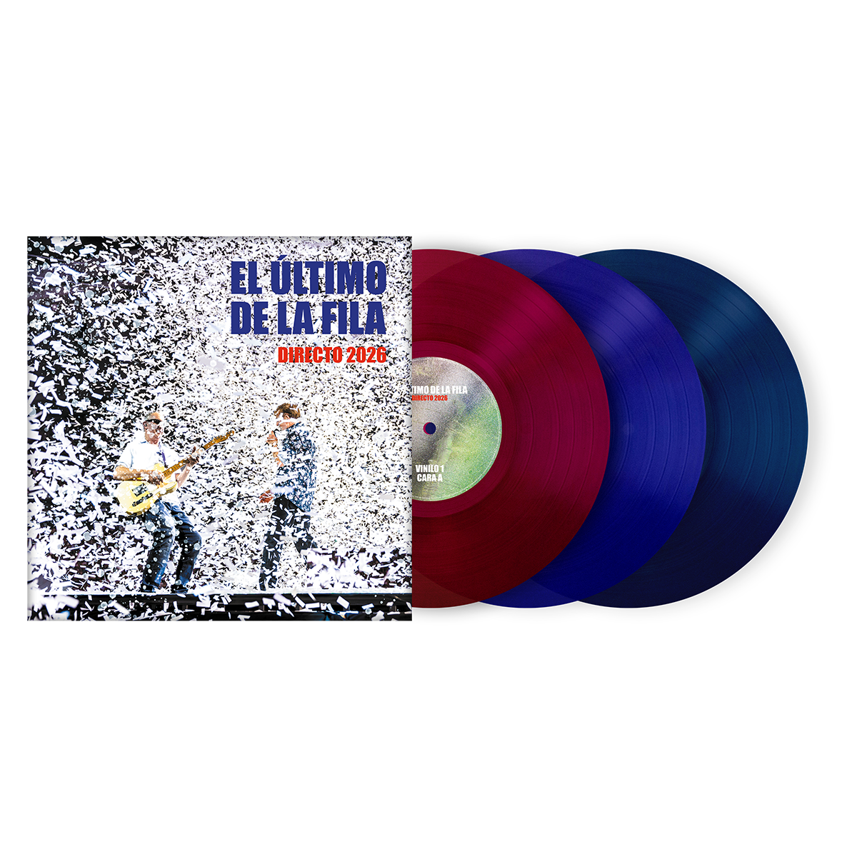 El Último de la Fila – Directo 2026 · Triple Vinilo | Preventa