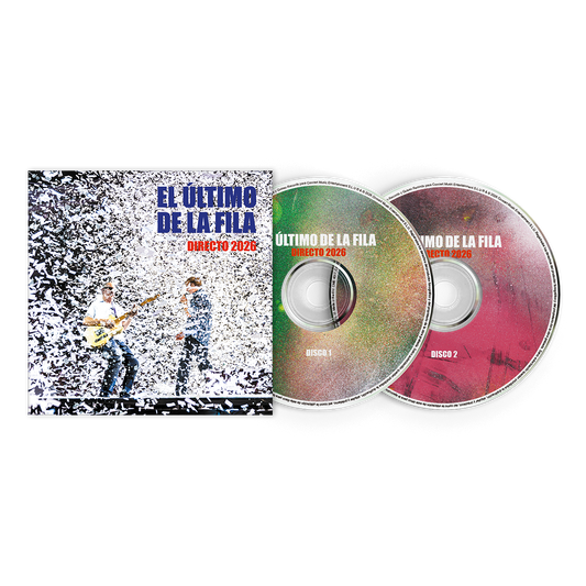 El Último de la Fila – Directo 2026 · Doble CD | Preventa