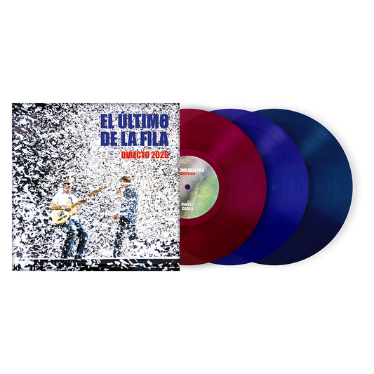 El Último de la Fila – Directo 2026 · Triple Vinilo | Preventa